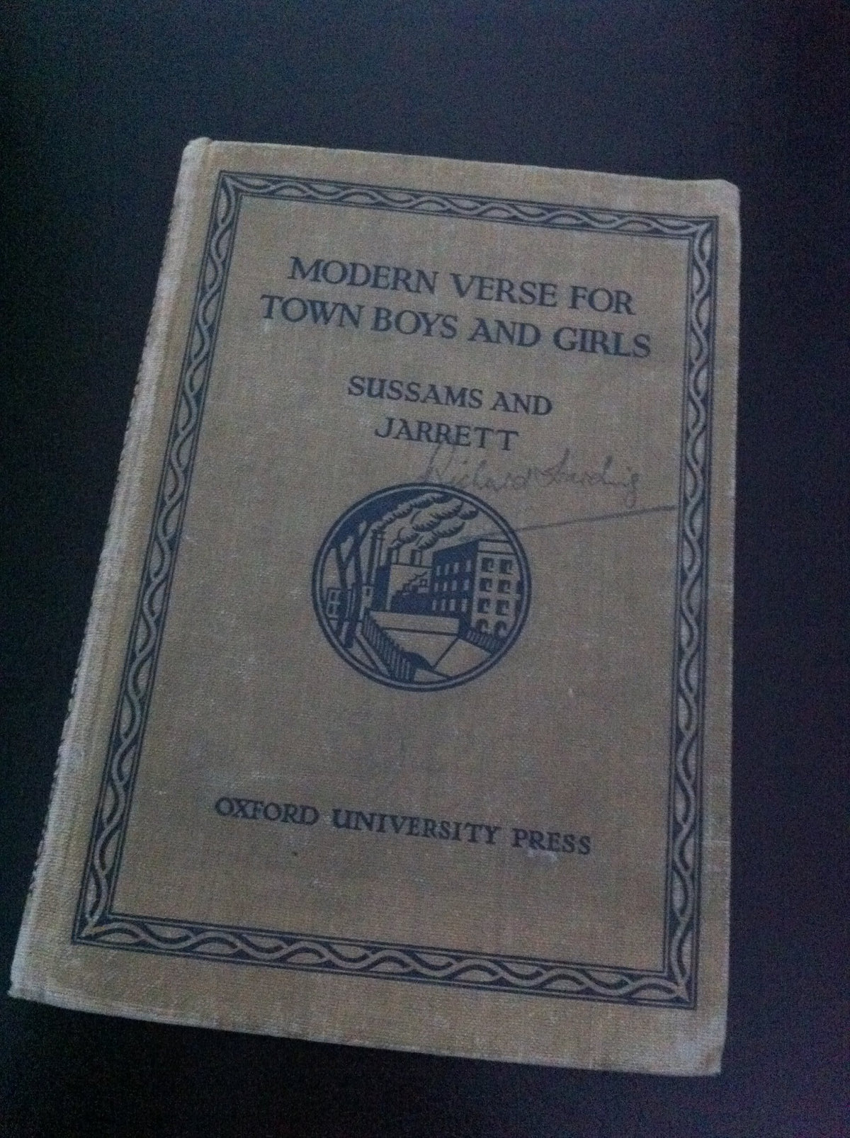 Modern Verse For Town Boys And Girls [Hardcover] T. W; Jarret, W. E Sussams