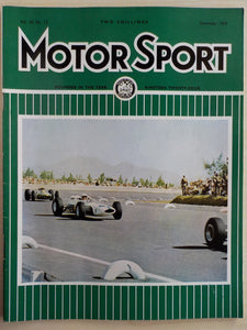 Motor Sport magazine Vol XL No 12 December 1964 [Paperback] William Boddy and Denis Jenkinson