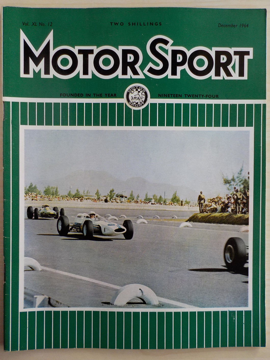 Motor Sport magazine Vol XL No 12 December 1964 [Paperback] William Boddy and Denis Jenkinson
