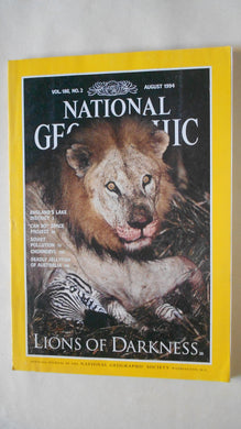 the national geographic magazine volume 186 no 2 august 1994