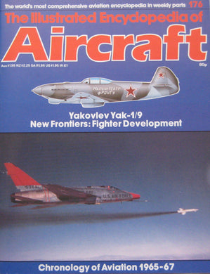 The Illustrated Encyclopedia of Aircraft magazine Issue 176 Yakovlev YaK-1 To YaK-9 cutaway drawing