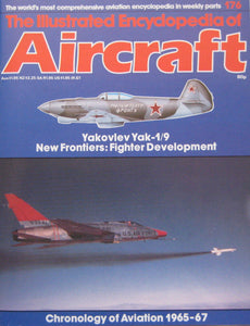 The Illustrated Encyclopedia of Aircraft magazine Issue 176 Yakovlev YaK-1 To YaK-9 cutaway drawing