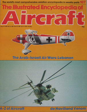 The Illustrated Encyclopedia of Aircraft magazine Issue 107 de Havilland Venom cutaway drawing