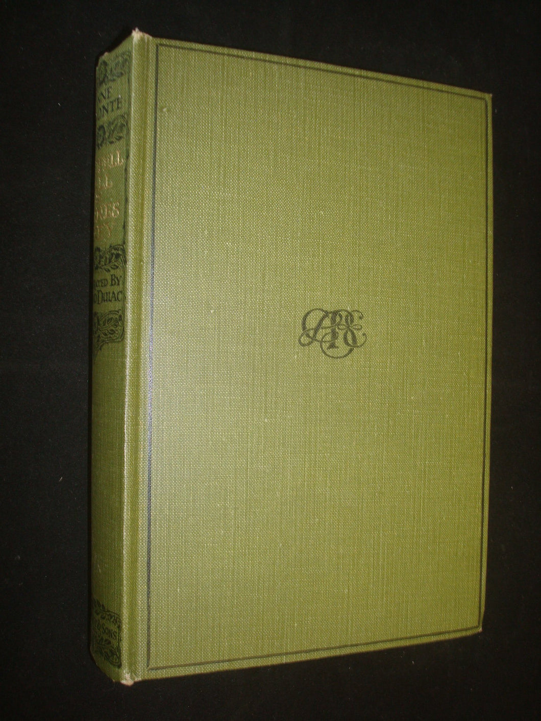 The Tenant of Wildfell Hall and Agnes Grey [Hardcover] Bronte, Charlotte, Emily & Anne and DULAC, EDMUND