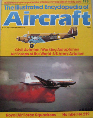 The Illustrated Encyclopedia of Aircraft magazine Issue 198 Heinkel He 219 Cutaway drawing