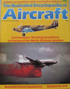 The Illustrated Encyclopedia of Aircraft magazine Issue 198 Heinkel He 219 Cutaway drawing