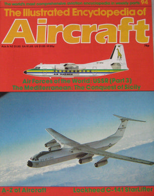 The Illustrated Encyclopedia of Aircraft magazine Issue 94 Lockheed C-141 Starlifter cutaway drawing
