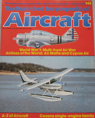 The Illustrated Encyclopedia of Aircraft magazine Issue 145 Cessna single-engine family cutaway drawing