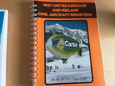 1987 United kingdom and Ireland civil aircraft registers