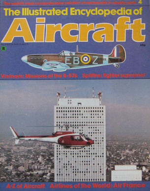 The Illustrated Encyclopedia of Aircraft Issue 4 Supermarine Spitfire cutaway drawing