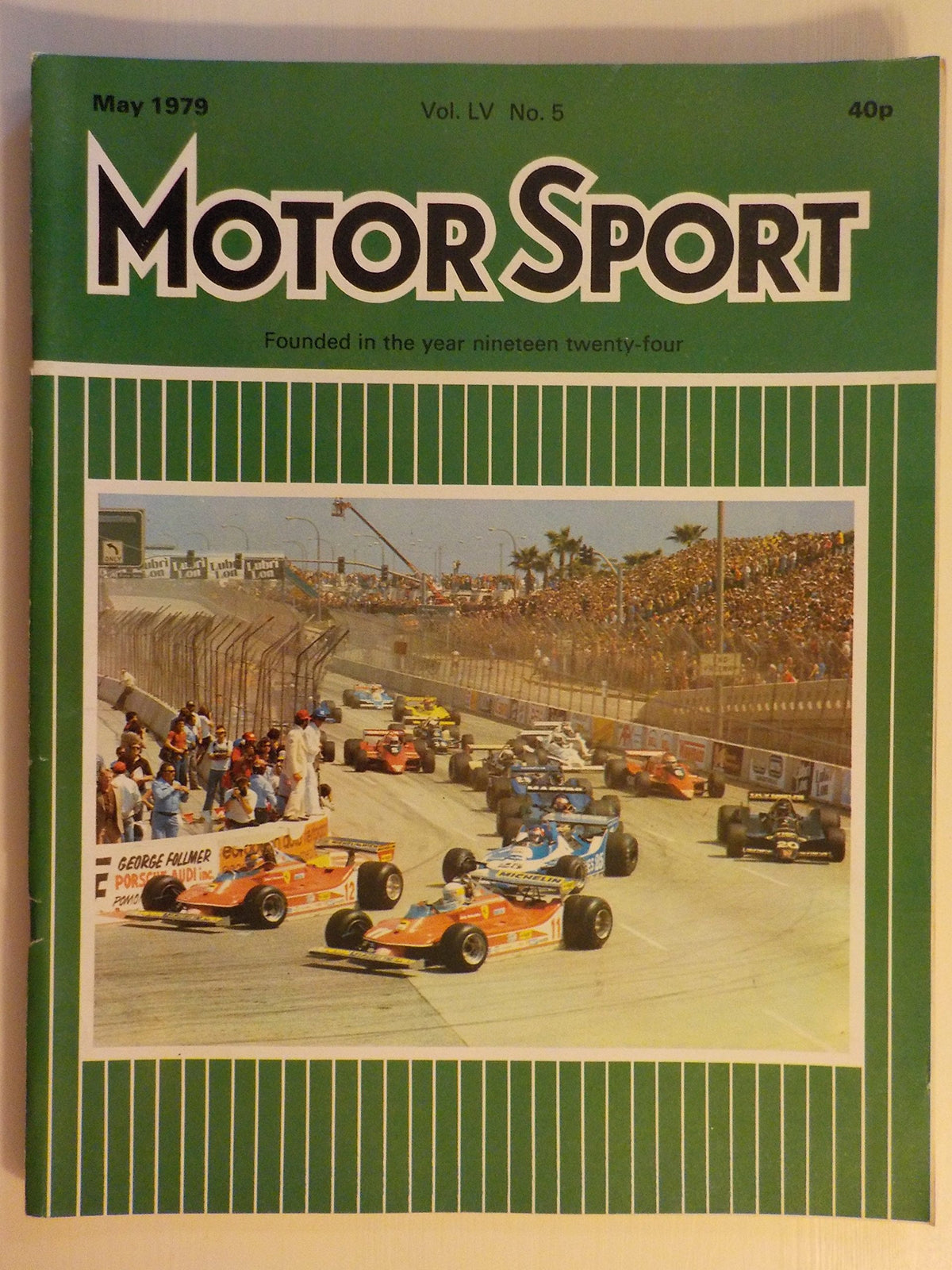 Motor Sport magazine Vol LV No 5 May 1979 [Paperback] William Boddy