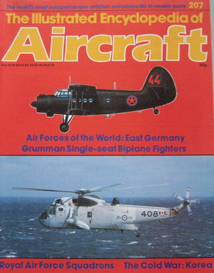 The Illustrated Encyclopedia of Aircraft magazine Issue 207 Grumman Single-seat Biplane Fighters F3F cutaway drawing