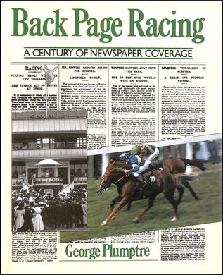 Back Page Racing Plumptre, George
