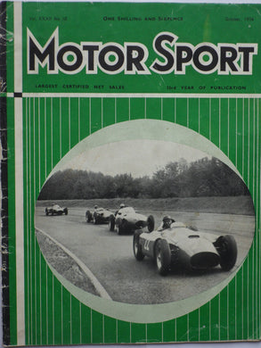 Motor Sport - Vol.XXXII No.10 - oct 1956