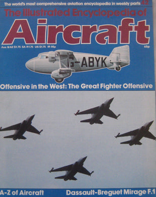 The Illustrated Encyclopedia of Aircraft magazine Issue 42 Dassault-Breguet Mirage F.1 cutaway drawing