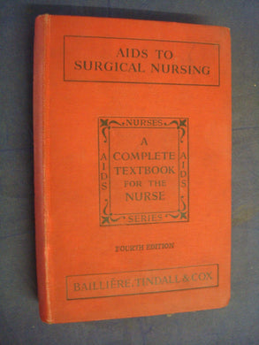 Aid To Surgical Nursing by Katharine f. Armstrong