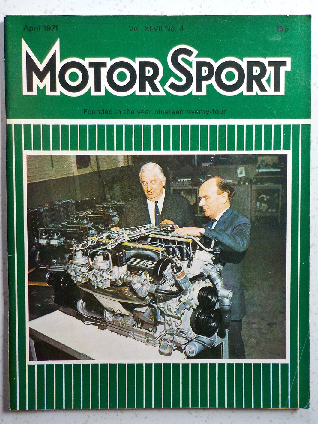 Motor Sport magazine April 1971 Vol XLVII No 4