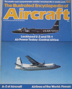 The Illustrated Encyclopedia of Aircraft magazine Issue 135 Lockheed U-2 & TR-1 cutaway drawing