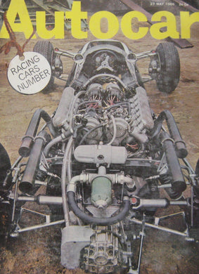Autocar magazine 27/5/1966 featuring Abarth Simca, Ford Cortina Super road test