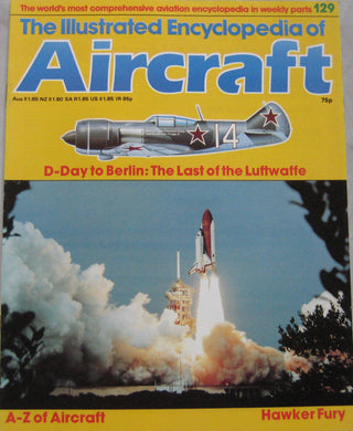 The Illustrated Encyclopedia of Aircraft magazine Issue 129 Hawker Fury cutaway drawing
