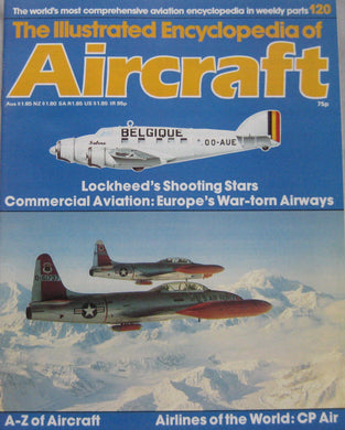 The Illustrated Encyclopedia of Aircraft magazine Issue 120 Lockheed's Shooting Stars cutaway drawing