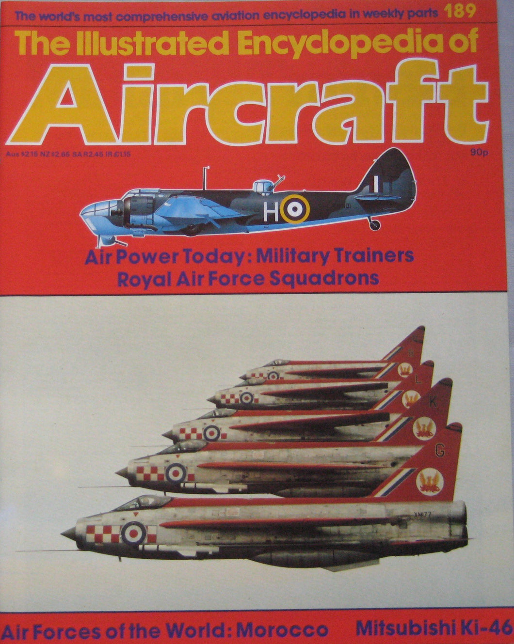 The Illustrated Encyclopedia of Aircraft magazine Issue 189 Mitsubishi Ki-46 'Dinah' cutaway drawing