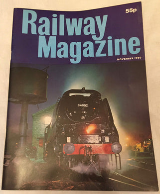 Railway Magazine November 1980