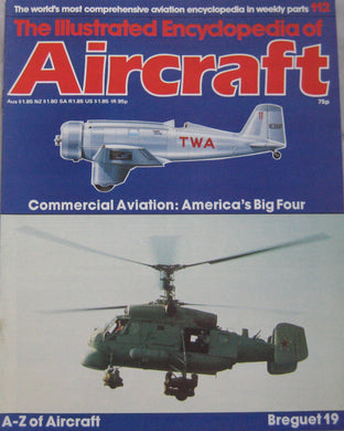 The Illustrated Encyclopedia of Aircraft magazine Issue 112 Breguet 19 Cutaway drawing