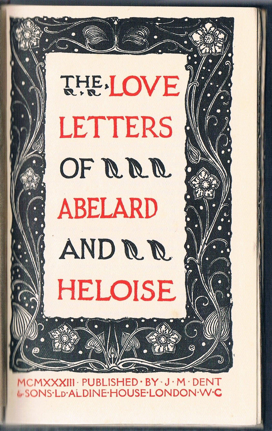 The Love Letters of Abelard and Heloise