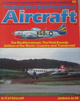 The Illustrated Encyclopedia of Aircraft Issue 99 Junkers JU 52 cutaway drawing