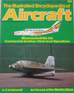 The Illustrated Encyclopedia of Aircraft magazine Issue 139 Messerschmitt Me 163 Komet cutaway drawing