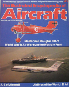 The Illustrated Encyclopedia of Aircraft magazine Issue 143 McDonnell Douglas DC-9 & MD-80 cutaway drawing