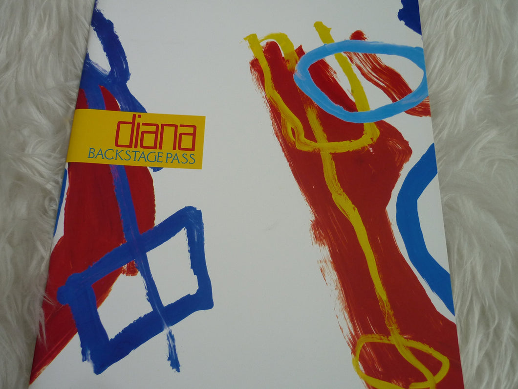 Diana Ross backstage pass tour programme 1993 [Paperback] diana ross