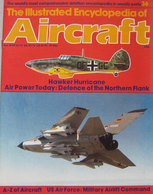 The Illustrated Encyclopedia of Aircraft magazine Issue 36 Hawker Hurricane cutaway drawing