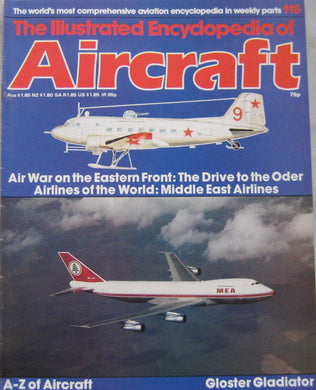 The Illustrated Encyclopedia of Aircraft magazine Issue 118 Gloster Gladiator cutaway drawing
