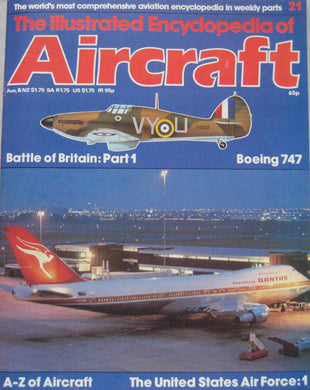 The Illustrated Encyclopedia of Aircraft magazine Issue 21 Boeing 747 Jumbo Jet cutaway drawing