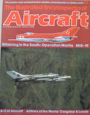 The Illustrated Encyclopedia of Aircraft magazine Issue 33 Mikoyan-Gurevich MiG-19 cutaway drawing