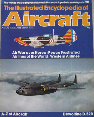The Illustrated Encyclopedia of Aircraft magazine Issue 90 Dewoitine D.520 cutaway drawing