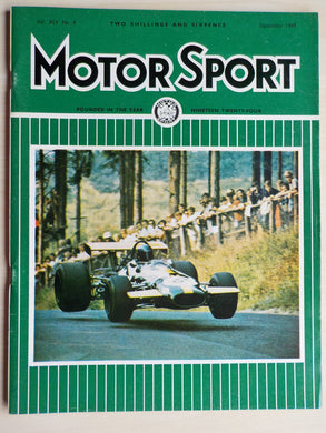 Motor Sport, vol, XLV (65), no.9, September 1969