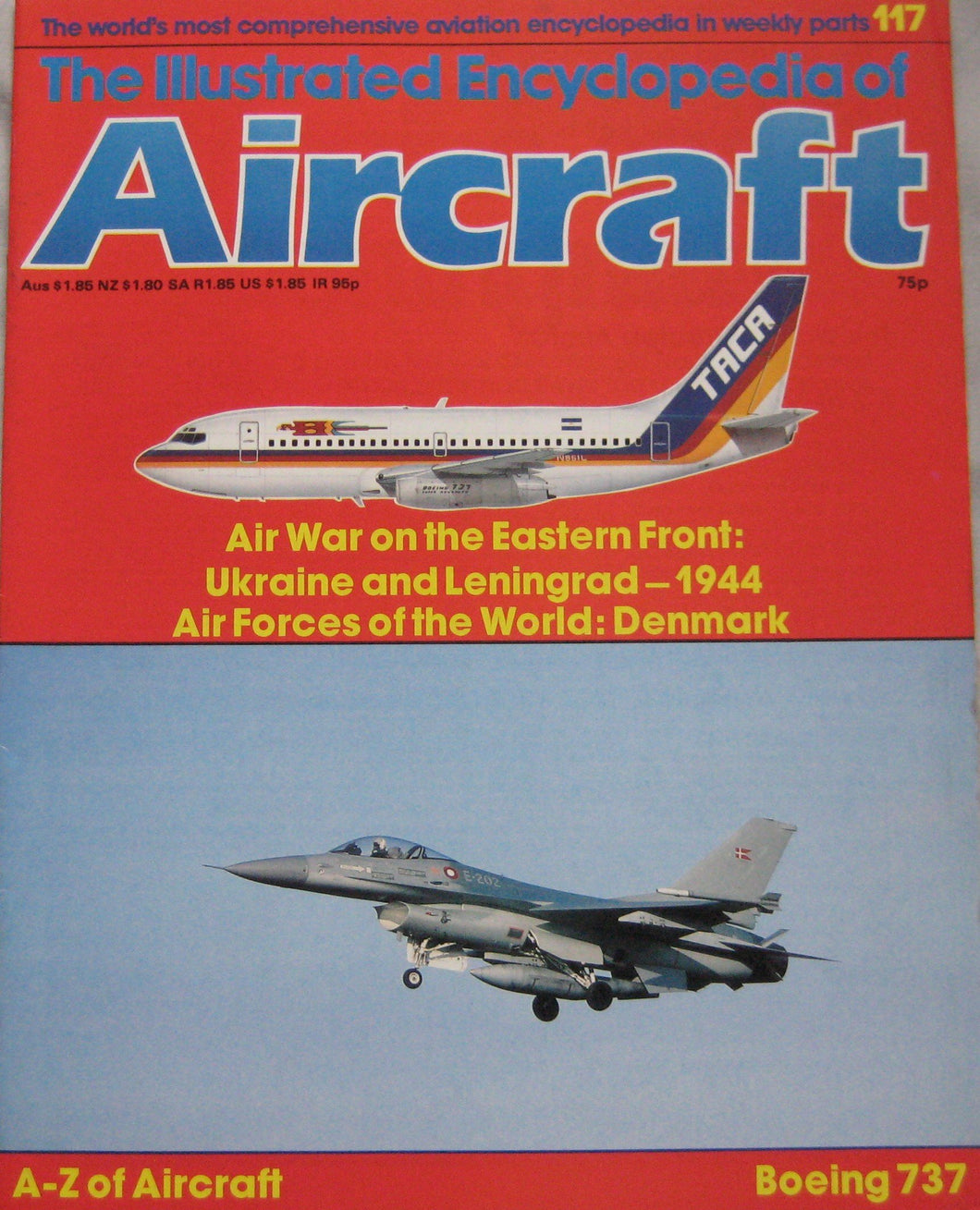 The Illustrated Encyclopedia of Aircraft magazine Issue 117 Boeing 737 cutaway drawing