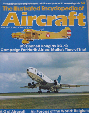 The Illustrated Encyclopedia of Aircraft magazine Issue 53 McDonnell Douglas DC-10 cutaway drawing