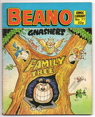 Beano Comic Library No.77. Gnasher's Family Tree