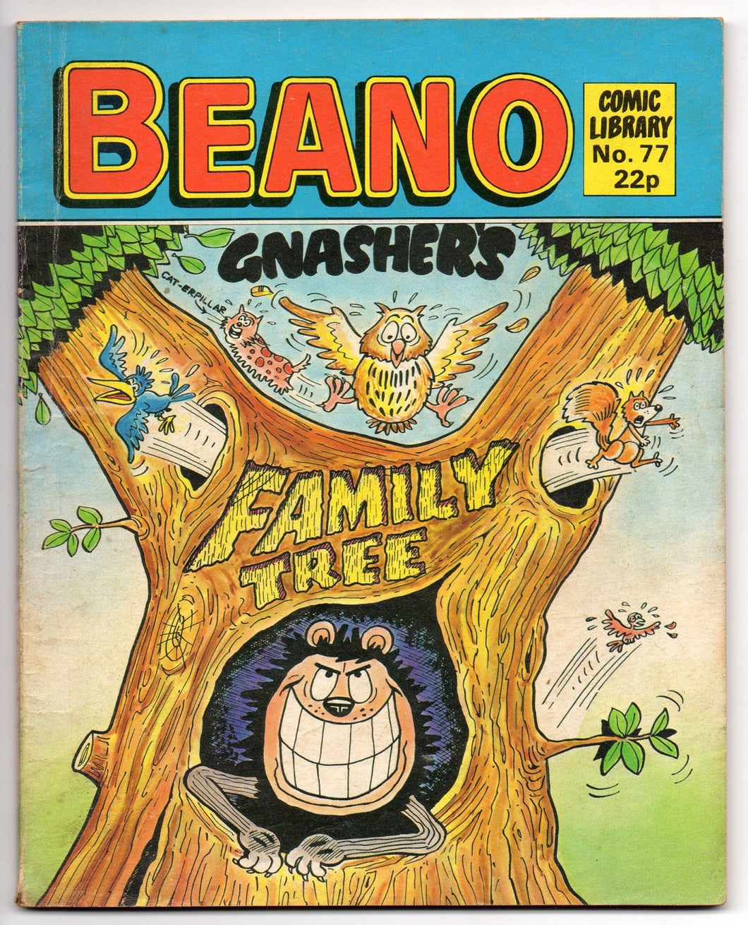 Beano Comic Library No.77. Gnasher's Family Tree