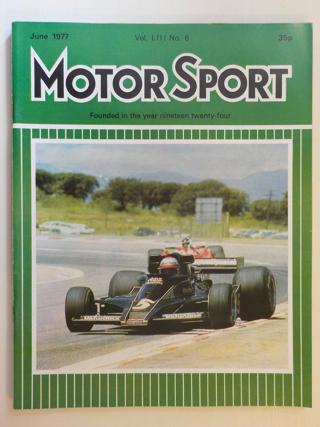 Motor Sport magazine Vol LIII No 6 June 1977