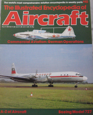The Illustrated Encyclopedia of Aircraft magazine Issue 110 Boeing 727 cutaway drawing