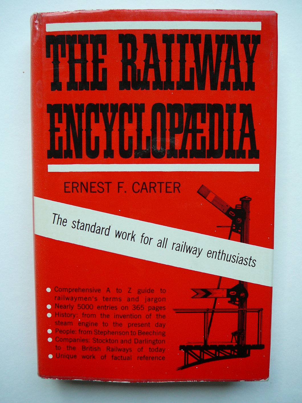 The railway encyclopaedia Carter, E. F