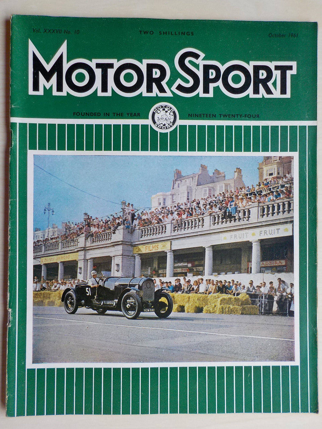 Motor Sport magazine Vol XXXVII No 10 = October 1961