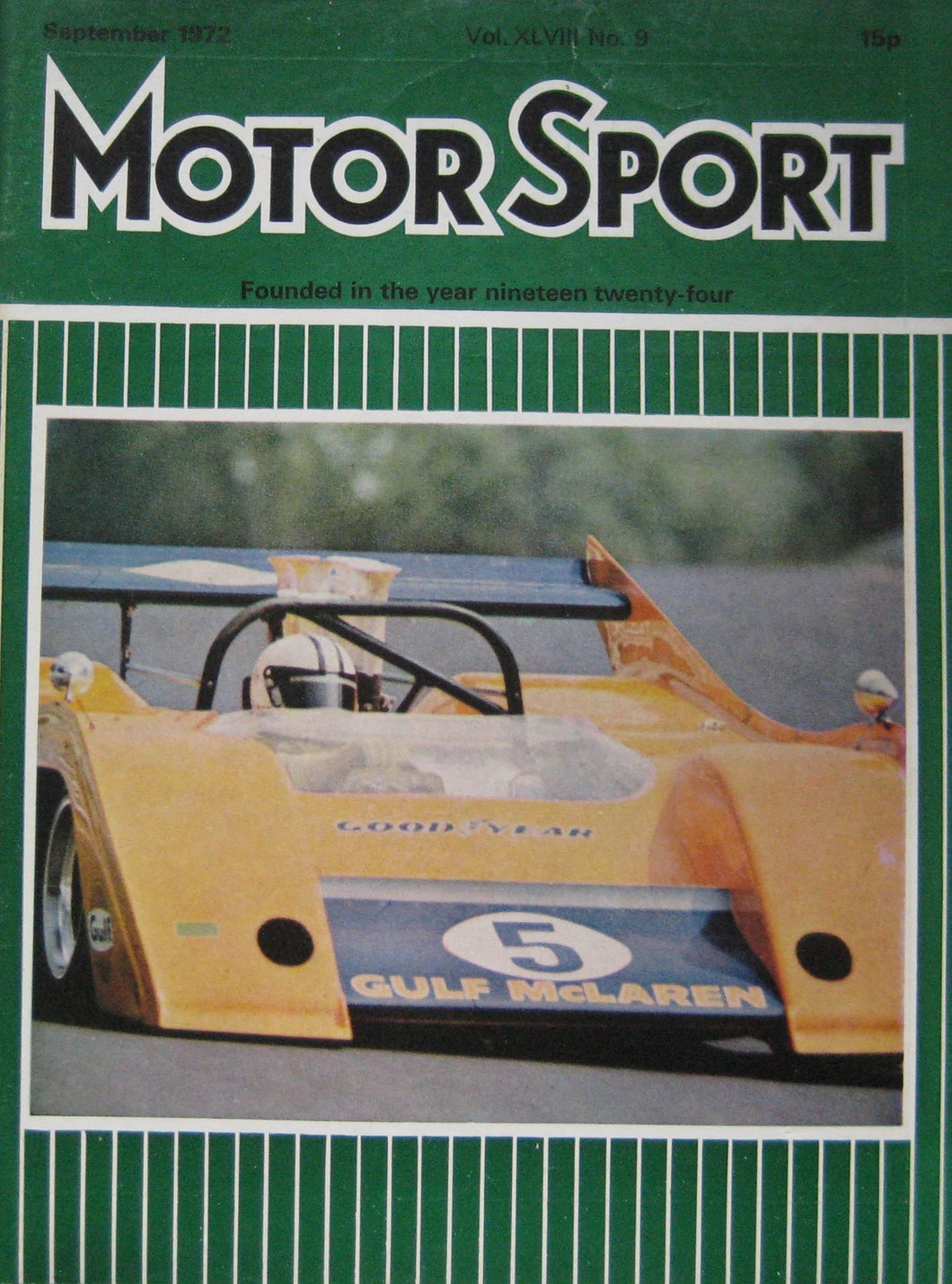 Motor Sport Magazine September 1972