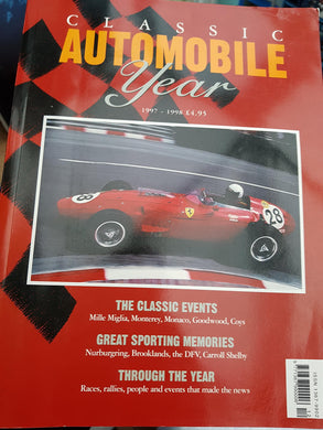 CLASSIC AUTOMOBILE YEAR 1997-1998 [Unknown Binding]
