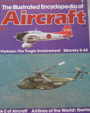 The Illustrated Encyclopedia of Aircraft magazine Issue 7 Sikorsky S-65 cutaway drawing
